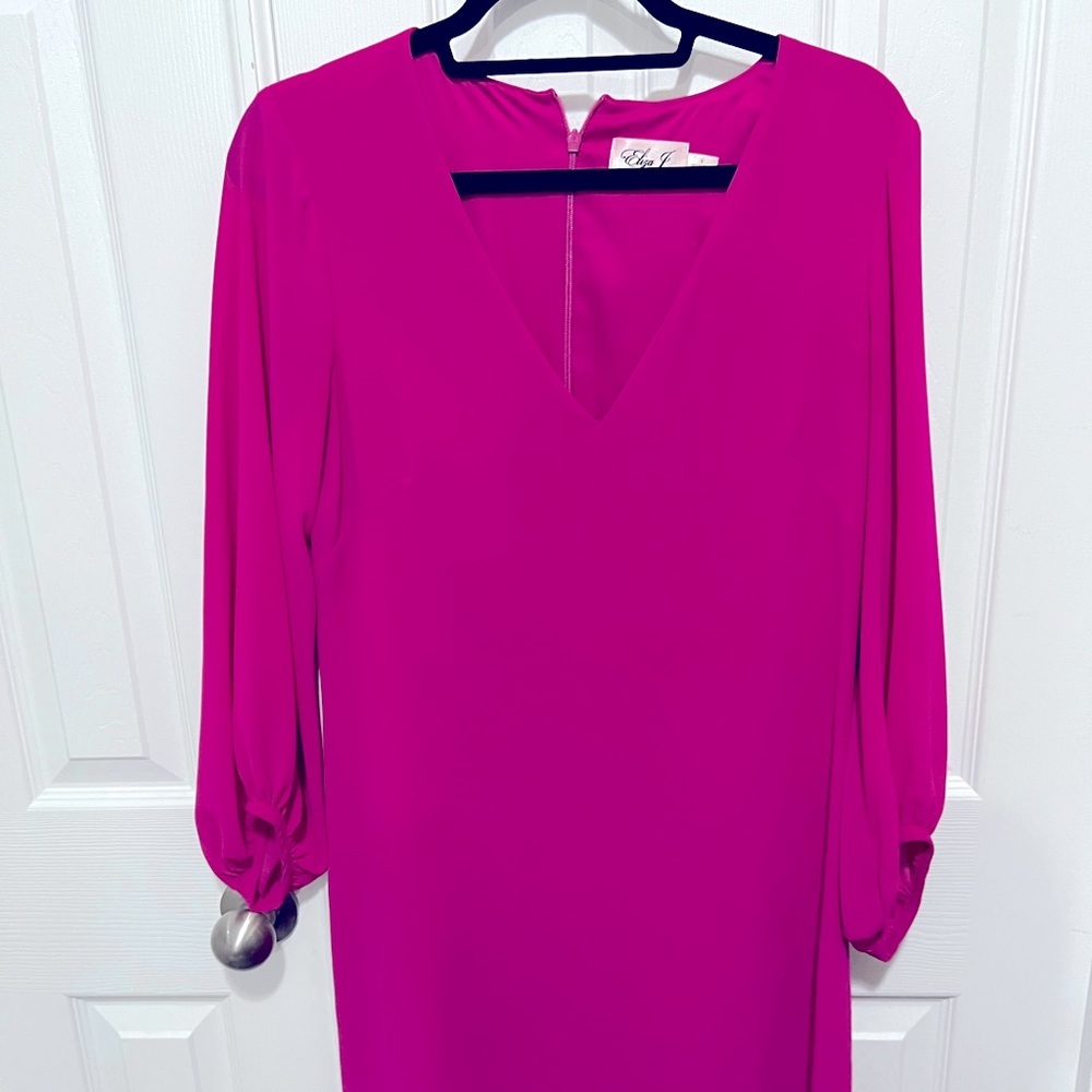 Pink a line dress